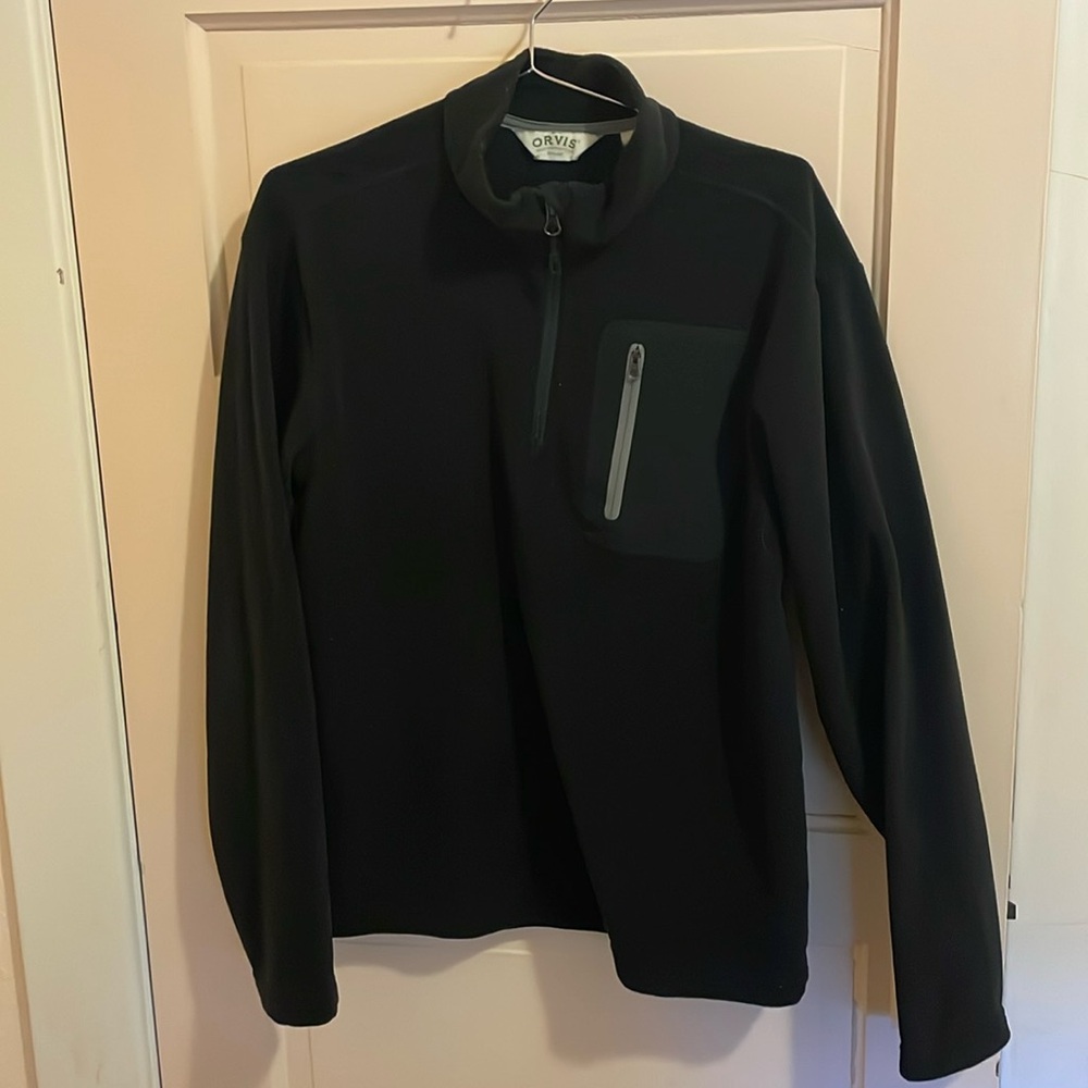 Orvis fleece 1/4 zip shirt